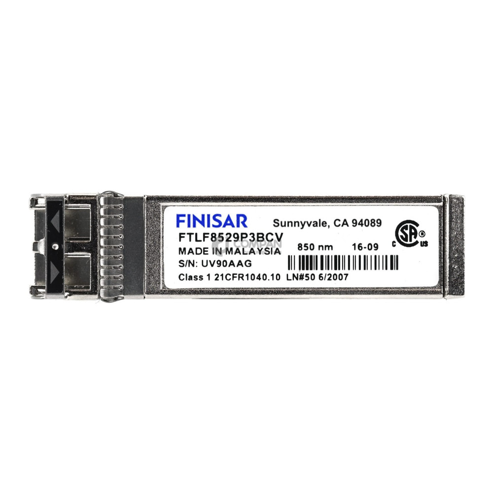 FTLF8529P3BCV FINISAR 16GB 850NM FC SFP+ TRANSCEIVER MODULE